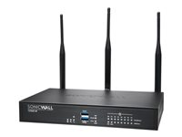 SonicWall TZ500W - Säkerhetsfunktion - med 1 year SonicWALL Advanced Gateway Security Suite - 1GbE - Wi-Fi 5 - 2.4 GHz, 5 GHz - SonicWALL Gen5 Firewall Replacement 01-SSC-1363