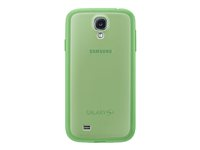 Samsung Protective Cover+ EF-PI950B - Baklock för mobiltelefon - grön - för Galaxy S4 EF-PI950BGEGWW