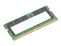 Lenovo ThinkPad - DDR5 - modul - 16 GB - SO DIMM 262-pin - 4800 MT/s / PC4-38400 - ECC - Campus - grön - för ThinkPad P16 Gen 1 21D6, 21D7; ThinkStation P360 Ultra 30G1, 30G2 4X71K08909