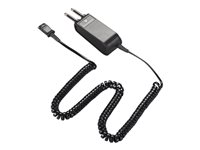 HP Poly SHS 1963-03 - Dubbel kontaktstiftsadapter - TAA-kompatibel - Snabburkoppling hane till 4-wire hane - 3.05 m - lindad, robust 8K6V3AA#AC3