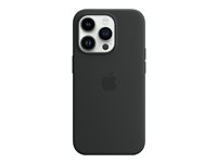 Apple - Skydd för mobiltelefon - med MagSafe - silikon - midnatt - för iPhone 14 Pro MPTE3ZM/A