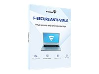 F-Secure Anti-Virus - Abonnemangslicens (1 år) + 1 års standardsupport och underhållstjänster - 1 dator - ESD - Win, Mac - internationellt FCACOB1N001G1