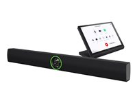 Crestron Flex UC-B70-A-Z-I - För zoomningsrum - lösning för stora konferensrum (pekskärmskonsol, videofält) - svart, smooth black - power adapter included UC-B70-A-Z-I