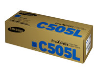 HP CLT-C505L - Lång livslängd - cyan - original - tonerkassett (SU035A) - för ProXpress SL-C2620DW, SL-C2670FW, SL-C2680FX SU035A