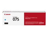 Canon 075 - Cyan - original - box - tonerkassett - för imageCLASS LBP646Cdw, LBP647Cdw, MF662Cdw, MF663Cdw, MF665Cdw 6364C002