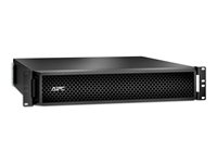 APC Smart-UPS SRT 72V 2.2kVA RM Battery Pack - Batterihölje (kan monteras i rack) - 2 x batteri - Bly-syra - 2U - svart - för P/N: AR3003SP, AR3006, AR3006SP, AR3103, AR3103SP, AR3106, AR3106SP, SRT2K2RXLNX145 SRT72RMBP