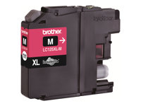 Brother LC125XLM - Superlång livslängd - magenta - original - blister - bläckpatron - för Brother DCP-J4110DW LC125XLMBP