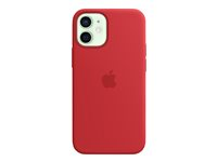 Apple - (PRODUCT) RED - skydd för mobiltelefon - med MagSafe - silikon - röd - för iPhone 12 mini MHKW3ZM/A