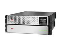 APC Smart-UPS On-Line - UPS (kan monteras i rack) - AC 220/230 V - 2700 Watt - 3000 VA - USB - utgångskontakter: 8 - 4U - 1.83 m sladd - svart, silver SRTL3000RM4UXLI