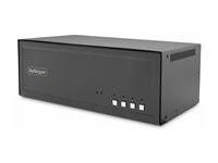 StarTech.com - Omkopplare för tangentbord/video/mus/ljud/USB - 4 x KVM/ljud/USB - 1 lokal användare - skrivbordsmodell - TAA-kompatibel CK4-P404C