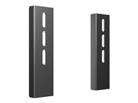 Multibrackets M Extender Kit Basic 180 - Monteringskomponent (förlängningsfästen) - för platt panel - svart - skärmstorlek: 55"-80" - monterbar på golvstativ 7350105212871