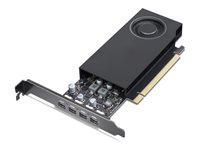 NVIDIA RTX - Grafikkort - RTX A1000 - 8 GB GDDR6 - PCIe 4.0 x8 - 4 x Mini DisplayPort 4X61Q73041