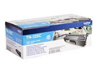 Brother TN326C - Cyan - original - tonerkassett - för Brother DCP-L8400CDN, DCP-L8450CDW, MFC-L8650CDW TN326C