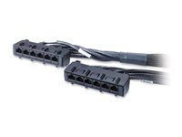 APC - Nätverkskabel - TAA-kompatibel - RJ-45 (hona) till RJ-45 (hona) - UTP - CAT 6 - svart DDCC6-013