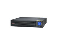APC Easy UPS SRV SRV3KRIRK - UPS (kan monteras i rack) - AC 220/230/240 V - 2400 Watt - 3000 VA - 9 Ah - USB, RS-232 - utgångskontakter: 7 - 2U - 19" SRV3KRIRK