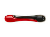 Kensington Duo Gel - Handledsstöd till tangentbord - slimmad - röd K62442WW