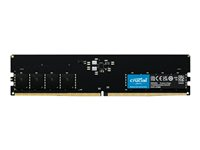 Crucial - DDR5 - modul - 16 GB - DIMM 288-pin - 5600 MT/s / PC5-44800 - CL46 - 1.1 V - ej buffrad - on-die ECC CT16G56C46U5
