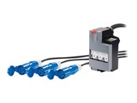 APC Power Distribution Module - Kraftdistributionsenhet (insticksmodul) - AC 400 V - utgångskontakter: 3 - grå - för P/N: SY16K48H-PDNB, SY32K48H-PDNB, SY48K48H-PDNB, SY64K96H-NB, SY96K160H-NB, SY96K96H-NB PDM2316IEC-3P30R-3