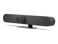 Logitech Rally Bar Mini - Enhet för videokonferens - Zoomcertifierad, Certifierad för Microsoft-teams - grafit - power adapter included 960-001339