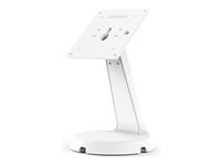 Compulocks VESA Mast Counter Stand - Ställ - för surfplatta - VESA - höggradig aluminium - vit - skärmstorlek: 20" - bänk 333W