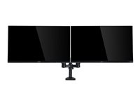AOC AD110D0 - Monteringssats - justerbar arm - för 2 LCD-bildskärmar - aluminiumlegering - skärmstorlek: upp till 27 tum - disk-monteringsbar AD110D0