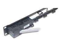 APC - Panel för kabelhantering - 1U - för P/N: AR106VI, AR109SH4, SMT1500RM2UCUS, SMTL1500RM3UCNC, SMX2KR2UX145, SMX3KR2UNCX145 AR8451