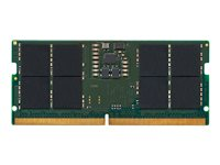 Kingston - DDR5 - modul - 16 GB - SO DIMM 262-pin - 5600 MT/s / PC5-44800 - CL46 - 1.1 V - ej buffrad - on-die ECC KCP556SS8-16