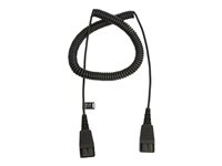 Jabra - Förlängningskabel till headset - Snabburkoppling till Snabburkoppling 8730-009