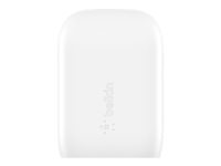 Belkin BoostCharge - Strömadapter - PPS-teknik - 30 Watt - 3 A - PD 3.0 (USB-C) - vit WCA005VF1MWH-B6