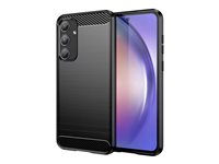 Insmat C&S Style - Baksidesskydd för mobiltelefon - kolfiber - för Samsung Galaxy A55 650-1226