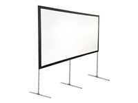 Multibrackets M Fast-fold - Projektorduk - 200" (508 cm) - 16:10 - Matte White - svart 7350073732005