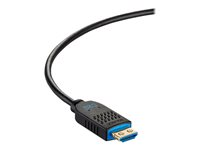 C2G 100ft (30.5m) C2G Performance Series High Speed HDMI Active Optical Cable (AOC) - 4K 60Hz Plenum Rated - High Speed - HDMI-kabel - HDMI hane till HDMI, USB-C - 30.5 m - svart - plenum, Active Optical Cable (AOC), 4K60Hz stöd C2G41486