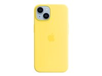 Apple - Skydd för mobiltelefon - MagSafe-kompatibilitet - silikon - kanariegul - för iPhone 14 MQU73ZM/A
