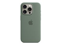 Apple - Skydd för mobiltelefon - MagSafe-kompatibilitet - silikon - cypress - för iPhone 15 Pro MT1J3ZM/A