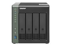 QNAP TS-431X3 - NAS-server - 4 fack - 16 TB - SATA 6Gb/s - HDD 4 TB x 4 - RAID 0, 1, 5, 6, 10, JBOD - RAM 4 GB - Gigabit Ethernet / 2.5 Gigabit Ethernet / 10 Gigabit Ethernet - iSCSI support TS-431X3-4G+4XHDWG440UZSVA