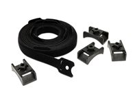 APC - Ögla för kabelhållare - svart - TAA-kompatibel (paket om 10) - för P/N: SCL500RM1U, SMX1500RM2UCNCUS, SMX1500RM2UCUS, SMX2KR2UX145, SMX3KR2UNCX145, SMX750CUS AR8621