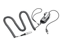 HP Poly SHS 2005-03 - PTT (push-to-talk)-förstärkare för headset - dubbla kanaler, LEMO FGG.2B.310, 511 Ohm - TAA-kompatibel 8K6V9AA#AC3