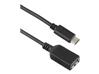 Targus - USB-adapter - USB-C (hane) till USB typ A (hona) - USB 3.1 Gen 1 - 3 A - 15 cm - svart - Europa ACC923EU