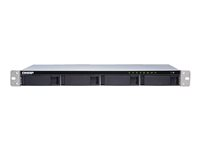 QNAP TS-431XeU - NAS-server - 4 fack - 16 TB - kan monteras i rack - SATA 6Gb/s - HDD 4 TB x 4 - RAID 0, 1, 5, 6, 10, JBOD - RAM 8 GB - Gigabit Ethernet / 10 Gigabit Ethernet - iSCSI support - 1U TS-431XEU-8G+4XHDWG440UZSVA
