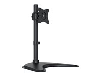 Multibrackets M Deskstand Basic Single - Monteringssats (montering på skrivbord) - för LCD-display - stål, höggradig aluminium - svart - skärmstorlek: 15"-27" - skrivbordsstativ 7350073733323