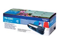 Brother TN328C - Cyan - original - tonerkassett - för Brother DCP-9270CDN TN328C