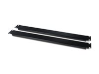 APC - Täckpanel - svart - 1U (paket om 2) - för P/N: SCL500RM1U, SMX1500RM2UCNCUS, SMX1500RM2UCUS, SMX2KR2UX145, SMX3KR2UNCX145, SMX750CUS AR8108BLK