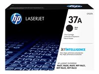 HP 37A - Svart - original - LaserJet - tonerkassett (CF237A) - för LaserJet Managed MFP E62555; LaserJet Managed Flow MFP E62575; PageWide Managed P57750 CF237A