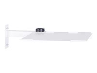 Multibrackets M Computer Shelf Motorized Mount HD - Monteringskomponent (i lager) - för bärbar dator/DVD-spelare - stål - vit - monterbar på vagn 7350073731176