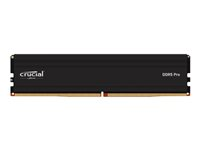 Crucial Pro - DDR5 - modul - 32 GB - DIMM 288-pin låg - 5600 MT/s / PC5-44800 - CL46 - 1.1 V - ej buffrad - on-die ECC - mattsvart CP32G56C46U5