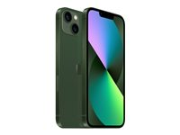 Apple iPhone 13 - 5G smartphone - dual-SIM / Internminne 512 GB - OLED display - 6.1" - 2532 x 1170 pixlar - 2 bakre kameror 12 MP, 12 MP - front camera 12 MP - grön MNGM3QN/A