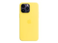 Apple - Skydd för mobiltelefon - MagSafe-kompatibilitet - silikon - kanariegul - för iPhone 14 Pro Max MQUL3ZM/A