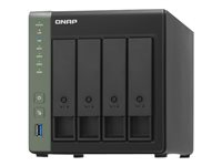 QNAP TS-431KX - NAS-server - 4 fack - 16 TB - SATA 6Gb/s - HDD 4 TB x 4 - RAID 0, 1, 5, 6, 10, JBOD - RAM 2 GB - Gigabit Ethernet / 10 Gigabit Ethernet - iSCSI support TS-431KX-2G+4XHDWG440UZSVA