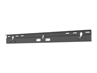 Multibrackets M - Monteringssats - för soundbar - laserskuret stål, aluminium - svart - väggmonterbar - för Sonos Arc 7350105211683