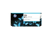 HP 727 - 300 ml - hög kapacitet - mattsvart - original - DesignJet - bläckpatron - för DesignJet T1500, T1530, T2500, T2530, T920, T930 C1Q12A